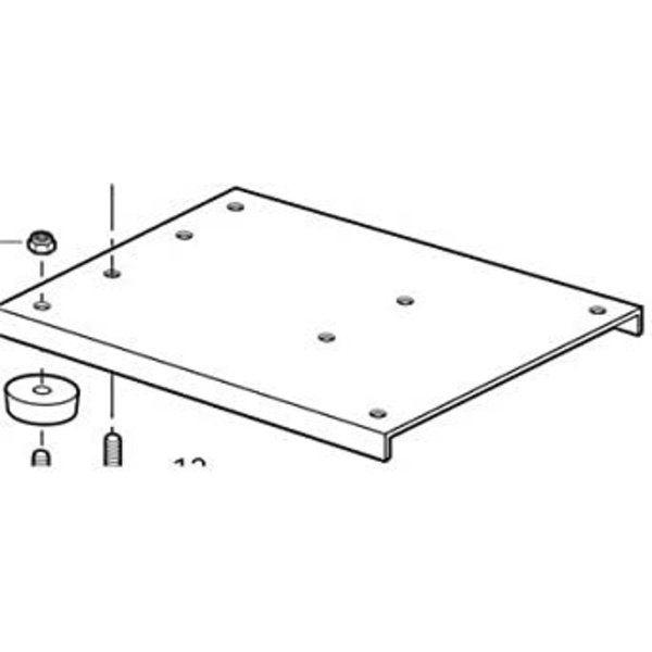 Allegro Industries Blower In Tin Base, 950087 9500-87